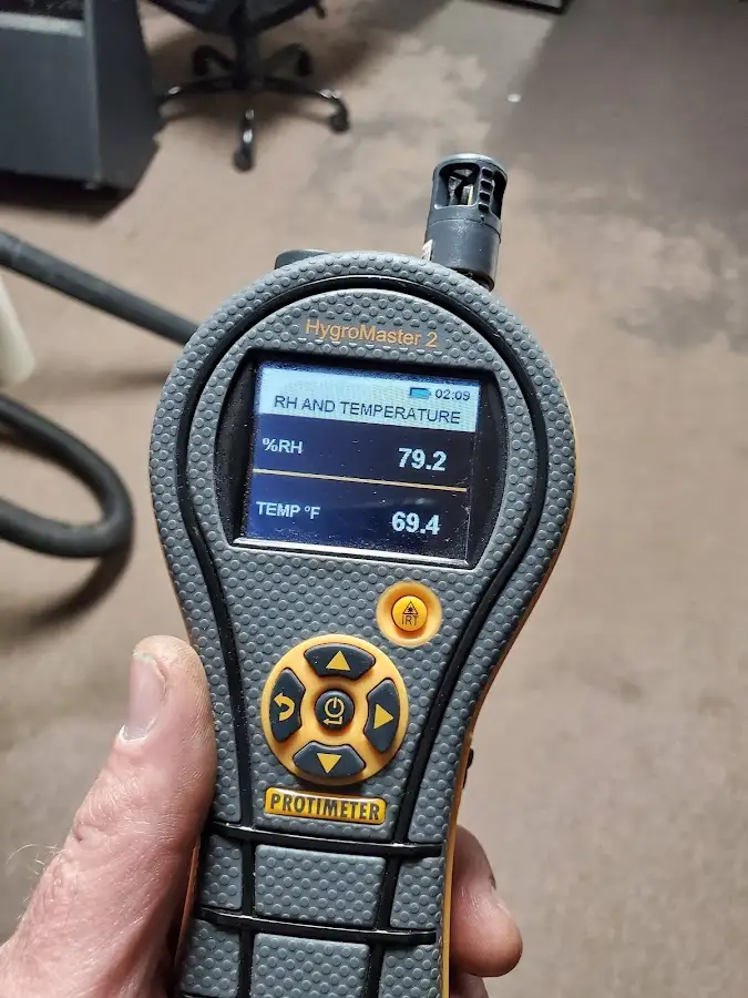 Moisture meter humidity assessment for Mold Remediation & Removal in Westwego